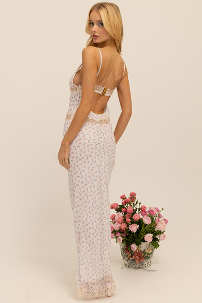 Florence Maxi Dress - Cherub Roses