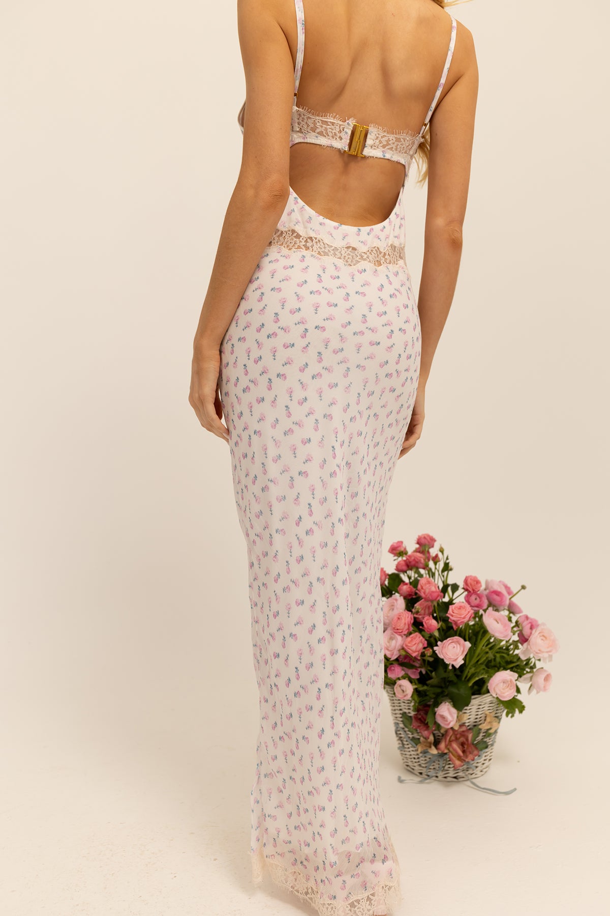 Florence Maxi Dress - Cherub Roses