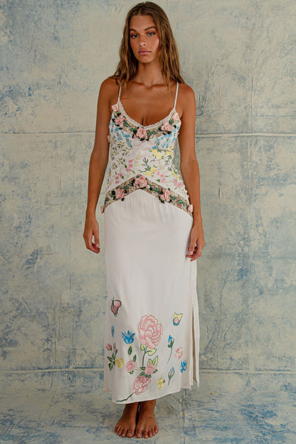 Meadow Camisole Maxi Dress - Ivory